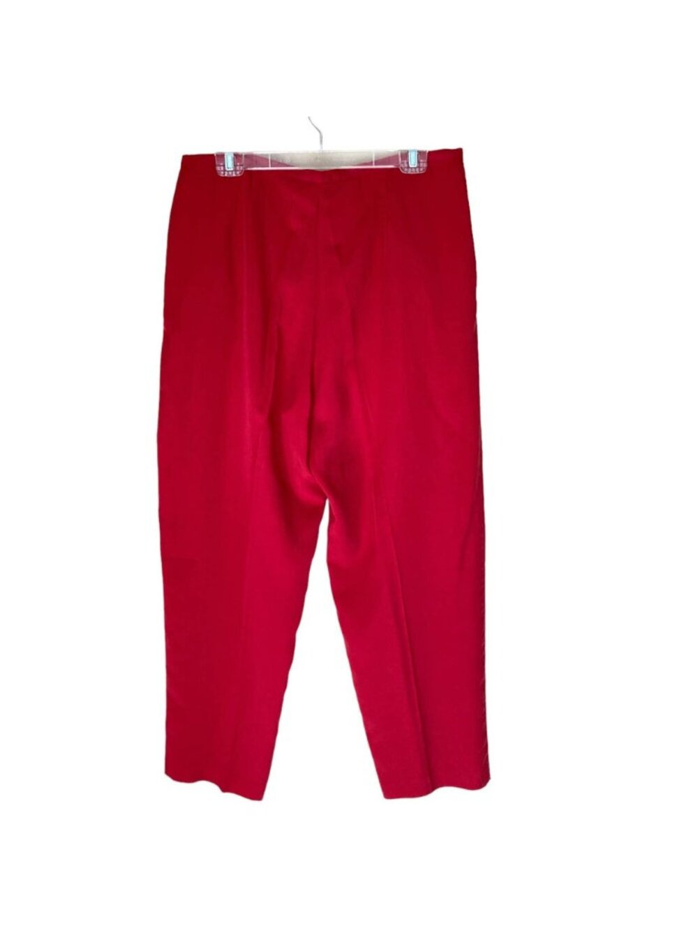 Sport Red Tencel Dress Pants - Picture 2 of 5